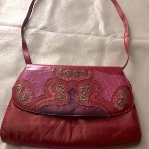 Margaret Jerrold Vintage Leather Clutch